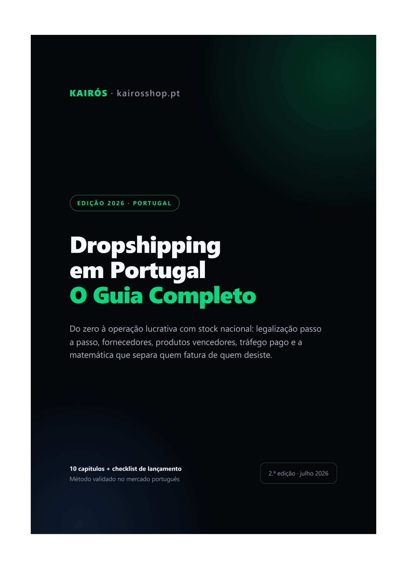 Ebook Dropshipping em Portugal 2026