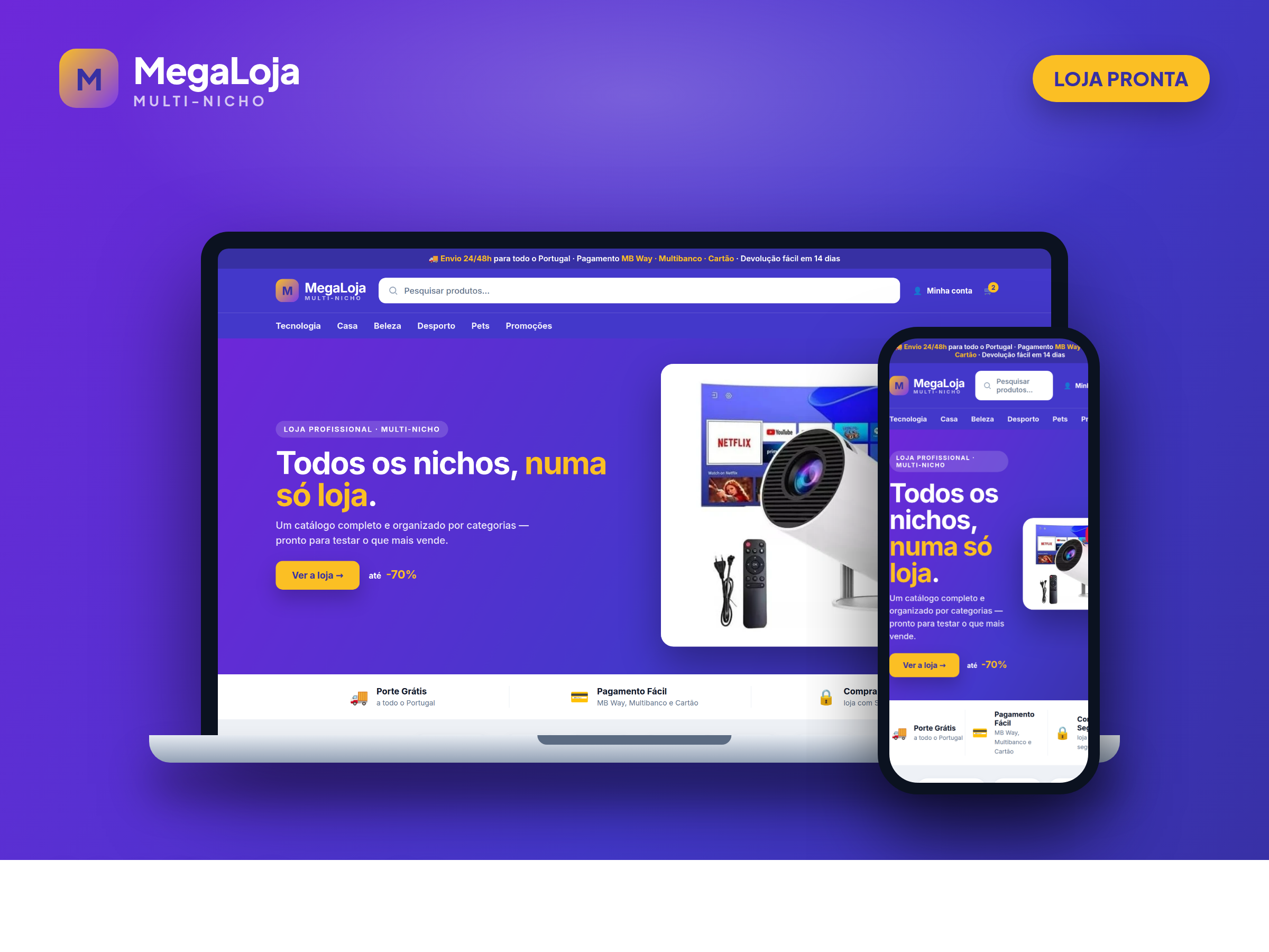 Loja Multinicho Profissional